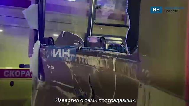 В Иванове столкнулись два автобуса