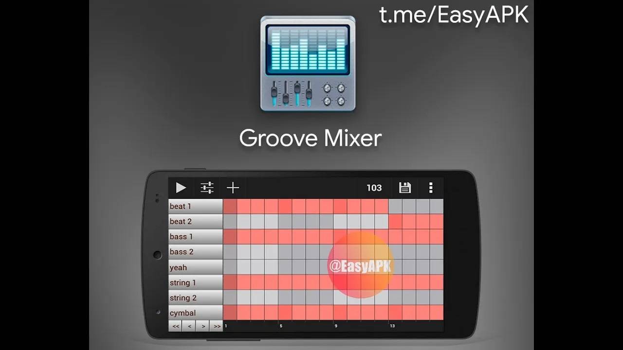 Groove Mixer - Драм машина для создания музыки