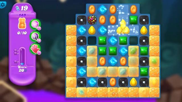 Candy Crush Soda Saga level 141-145 |