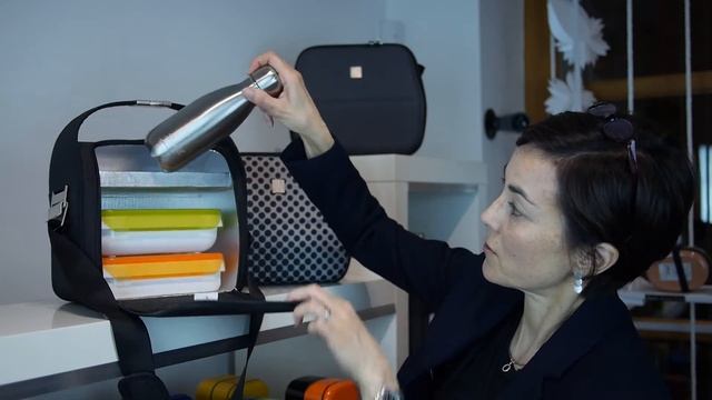 Eva Insulated Lunch bag with containers from Iris Barcelona