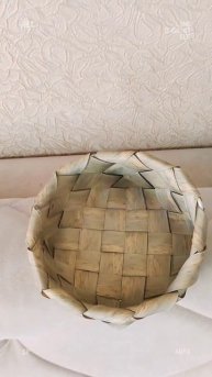 Плетение из ротанга карзинка из ленты