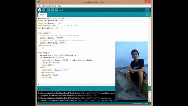 Arsyad Nur   Pendeteksi Jarak pada Kapal menggunakan Sensor Ultrasoik berbasis Arduino Uno
