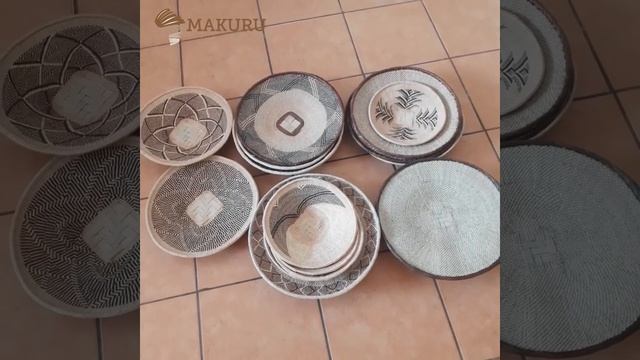 Decorative Baskets Tonga & Mambya Mix Ready to be shipped out to California