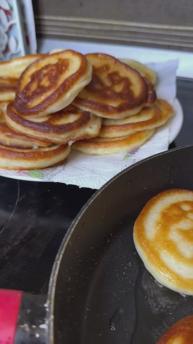 Пышные нежные без яиц аладушки на завтрак