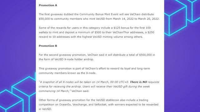 VeChain (VET) ЗАПУСКАЕТ СВОЙ СТАБИЛЬНЫЙ КОИН И РАЗДАЁТ 550000$ ЛЮБОМУ, КТО ЗАХОЧЕТ!