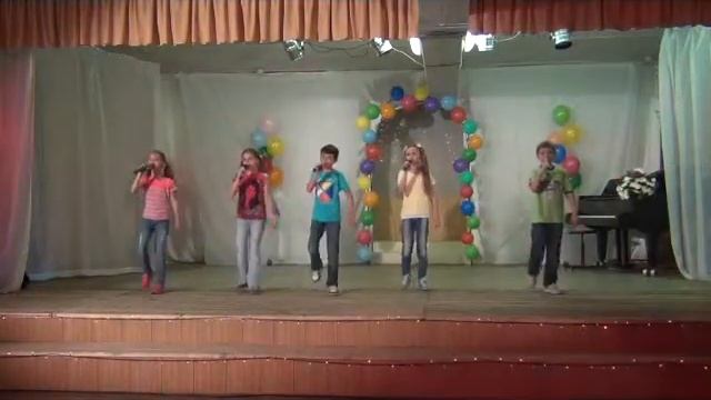 "Новый день"-"Растяпы и разини". Отчётный концерт ДК им.Лепсе (май 2013 года)