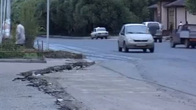 Ремонт остановили из-за дождя