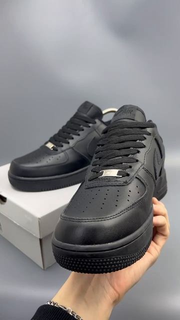Кроссовки Nike Air Force 1(чёрные)