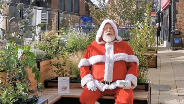 Santa Visits Paisley Grey Shop & Tea Rooms, Neston, Wirral