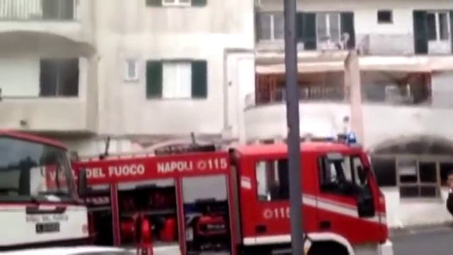 ISCHIA, A FUOCO VILLA STEFANIA DOVE ALLOGGIANO I PAZIENTI DEL CENTRO DI SALUTE MENTALE
