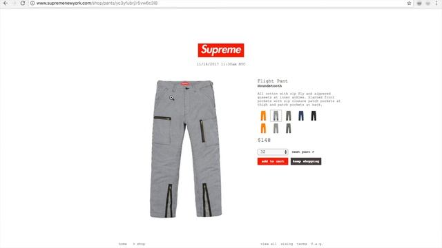 Supreme x Independent FW Week 13 Copped Droplist Today & Price List! 11 16 2017
