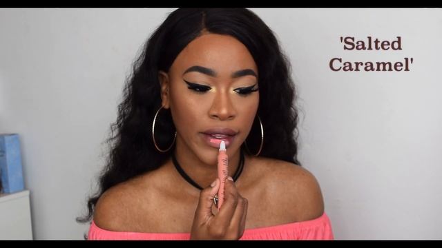 LIP SWATCHES: LIP LAVA MOLTEN CHOCOLATE!