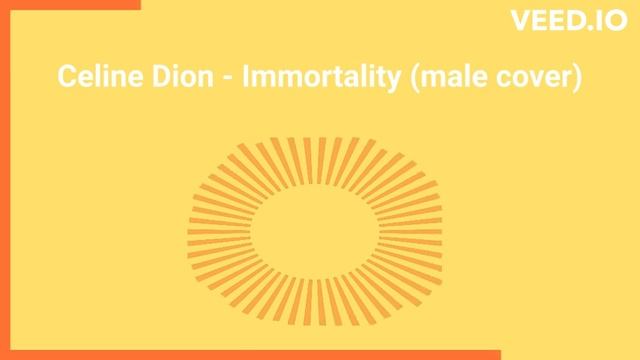 Celine Dion - Immortality (Cover)