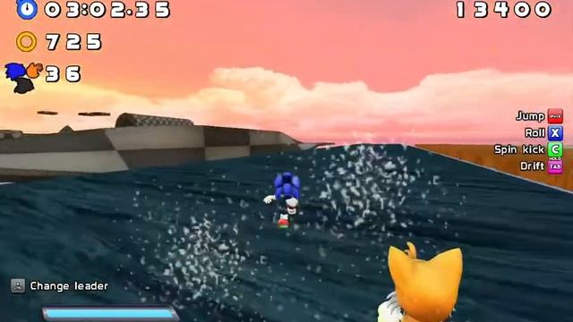 Sonic World DX Test Stage