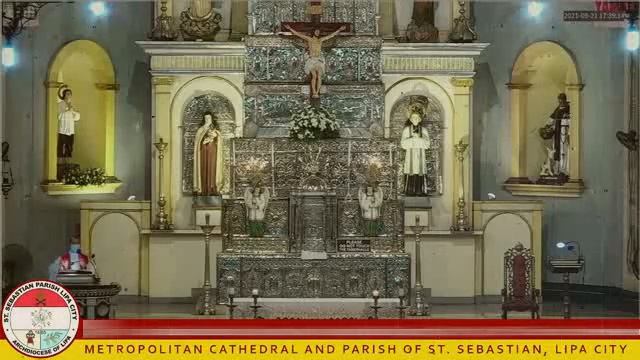 SAN SEBASTIAN CATHEDRAL LIPA ONLINE ANTICIPATED LIVE MASS TODAY WEDNESDAY - SEPTEMBER 22, 2021