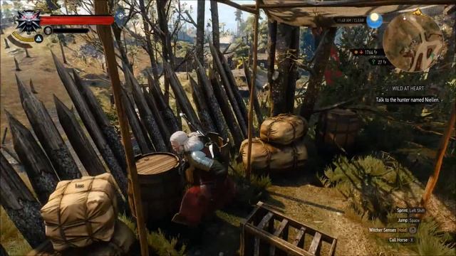 Witcher 3: Wild Hunt - Part 22 Stonecutters' Settlement & Redanian Army Camp (NO COMMENTARY)