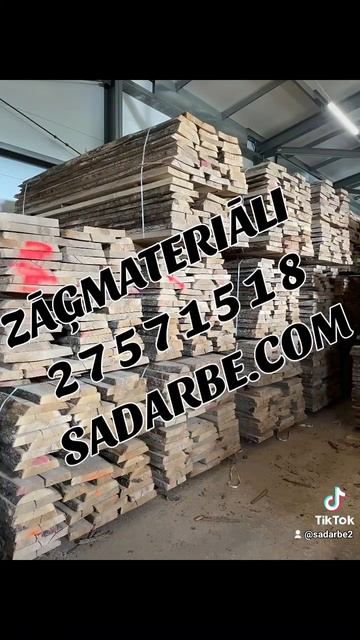 @Augstas kvalitātes zāģmateriāli.  t. 27571518  , www.sadarbe.com