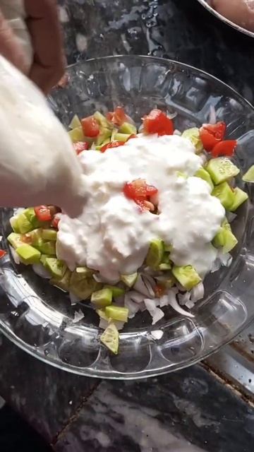 vegetable salad#streetfood street foods in indiatreet #food