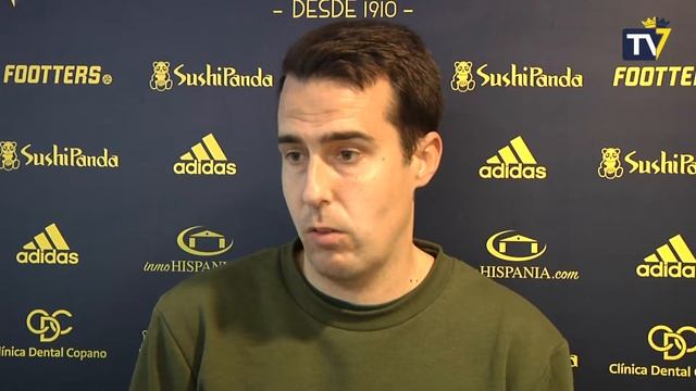 Emilio Soler: "Hemos hecho un partido muy serio"