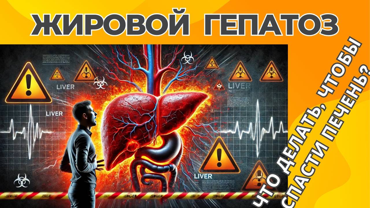 ЖИРОВОЙ ГЕПАТОЗ | Что делать, чтобы спасти печень?
