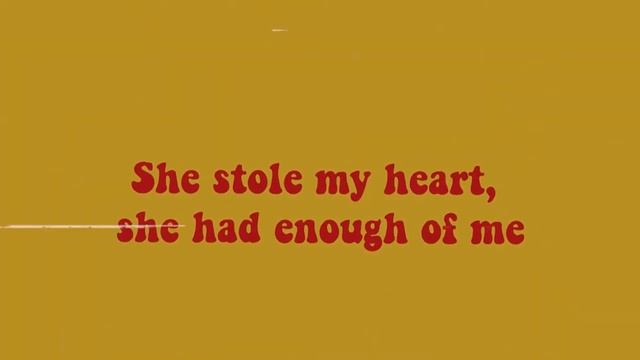 Lime Cordiale Robbery - Lyric Video