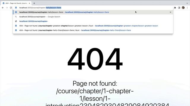 007 - Mastering Nuxt - Динамические маршруты