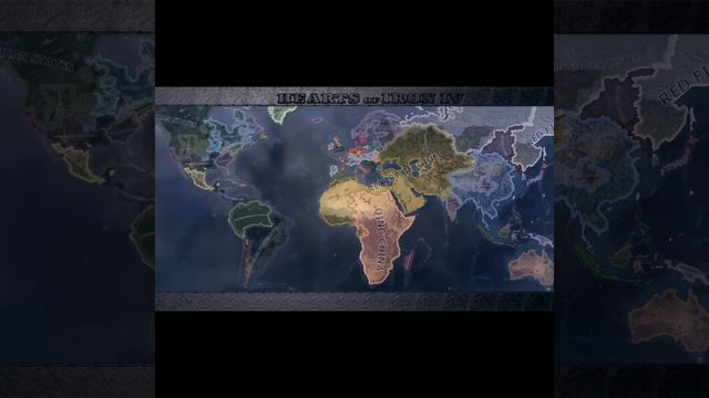 hearts of iron 4 but it's a battle royale [231] [Ai only] [Random Country Placement] #Shorts