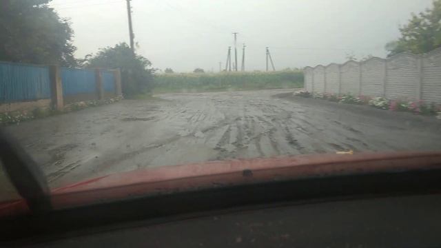 15:30 Великі Копані дождь. 04-07-2021.