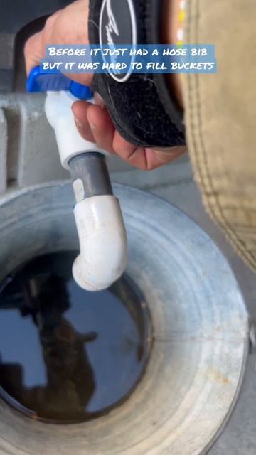 Rain barrel upgrade #rainwaterharvesting #rainwater #permaculture