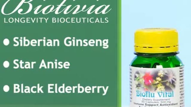 Swine Flu take Bioflu - Elderberry 80%