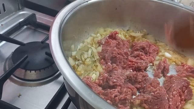 MINCE, CARROTS AND GREEN BEAN STEW/BREDIE