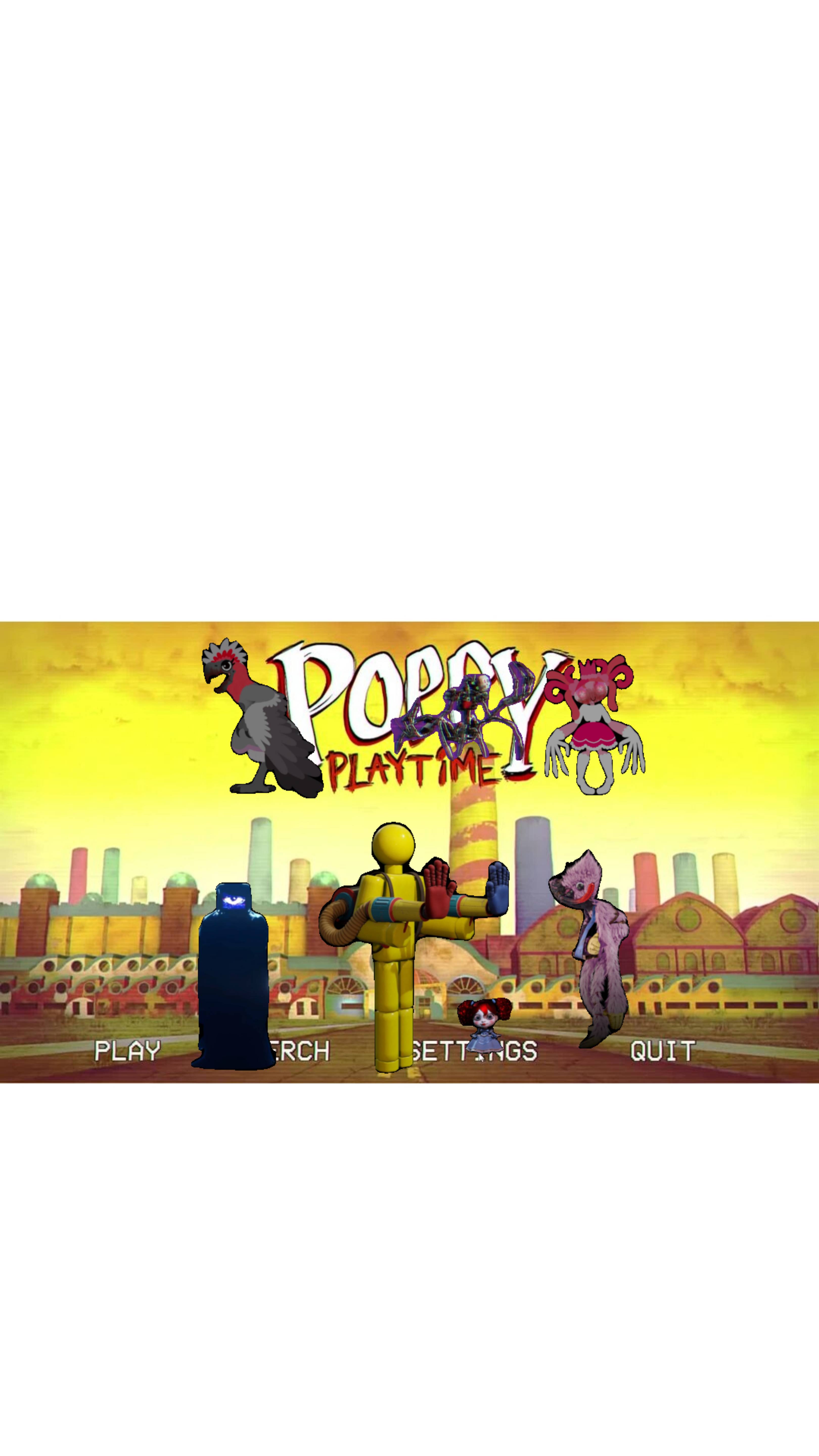 Poppyplaytime chapter 5. Герои против Зла, Харли Сойер теперь на стороне добра.
