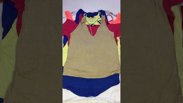 Акция! Одежда оптом. Лот 271. Футболки женские NEW LOOK. Цена 10,35 евро/кг. Вес 5 кг. 46 ед.