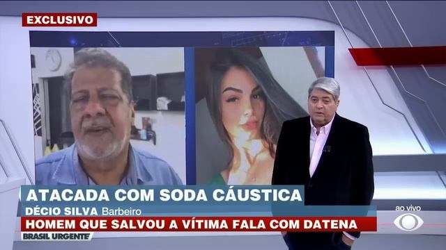 "Foi fora do comum", diz homem que socorreu vítima atacada com ácido no Paraná | Brasil Urgente