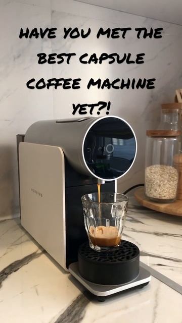 morning capsule coffee machine: pressure profile, temperature setting, internal scale and etc