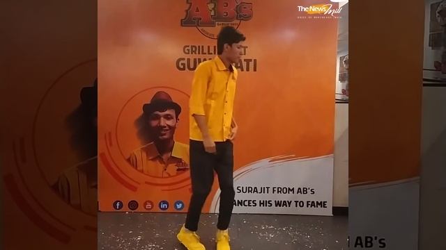 Guwahati restaurant waiter Surajit Tripura's dance skills | The News Mill