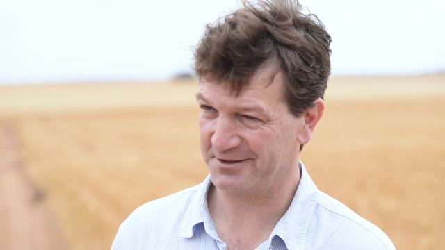 Brome grass control on non-wetting sands