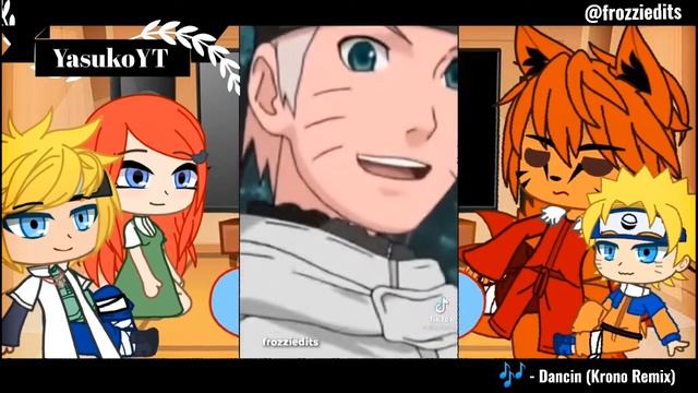 Реакция родителей Наруто и Курамы!!!