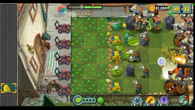 Новое видео Растения против зомби 2/Plants vs Zombies 2 :Drop into big wave beach party