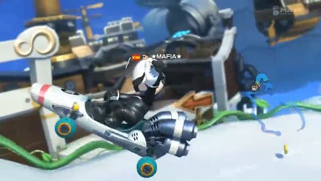 Wii U - Mario Kart 8 - Ruta Celeste