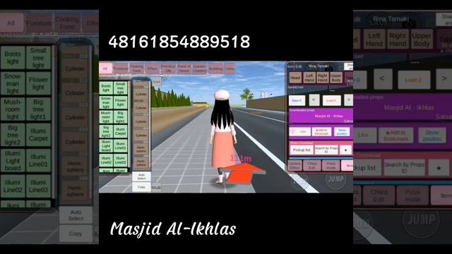 ID Sakura School Simulator Masjid Al-Ikhlas