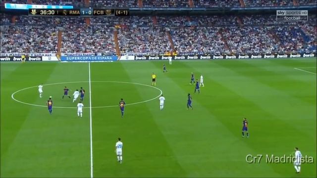 REAL MADRID TIKI TAKA SHOW vs BARCELONA  ►EL CLÁSICO SUPERCUP 2017 - 2018 •  SYSTEM PRESSING TATIC