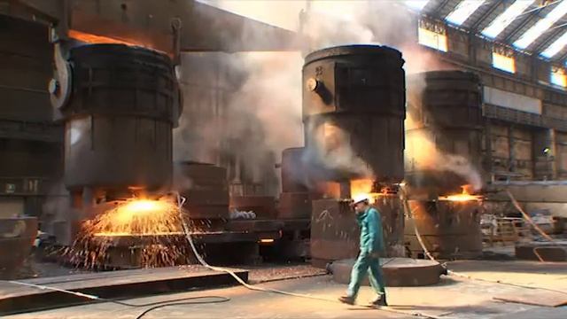 Lucchini RS Steel Mill, Foundry and Forge Shop.