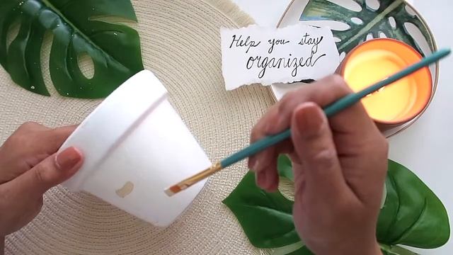 Anela Events | 5 Reasons to Hire a Wedding Planner | DIY Terracotta Painted Pots