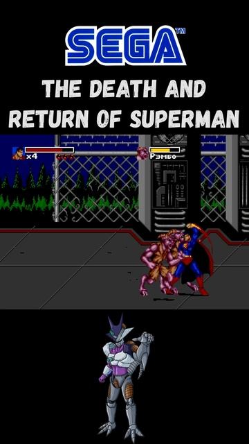 The Death and Return of Superman | Sega Mega Drive (Genesis).