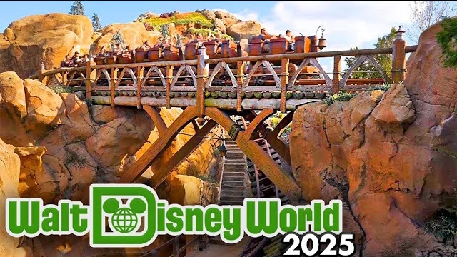 Seven Dwarfs Mine Train 2025 Magic Kingdom #disneyland #magickingdom