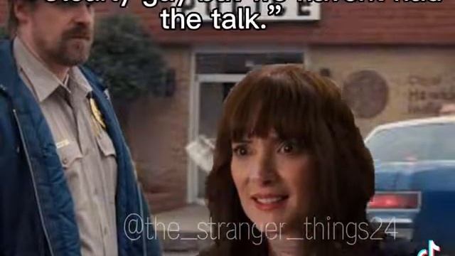 stranger things but from wills mom pov