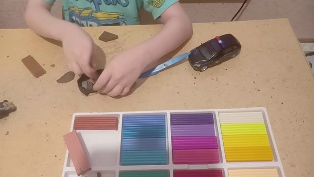 Лепка пластилиновой ЛАДЫ X-RAY