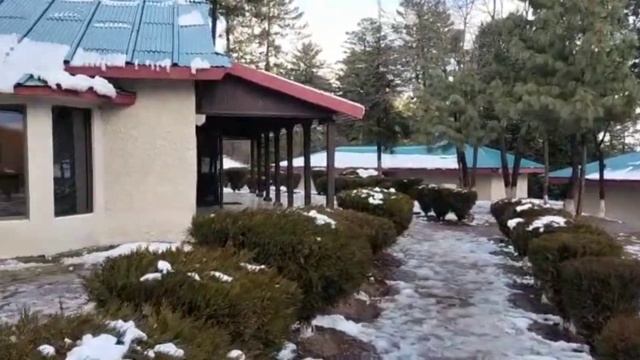 Murree Hotel Lipa Huts near Punjab Huts l Murree snow update 30th December l Murree weather