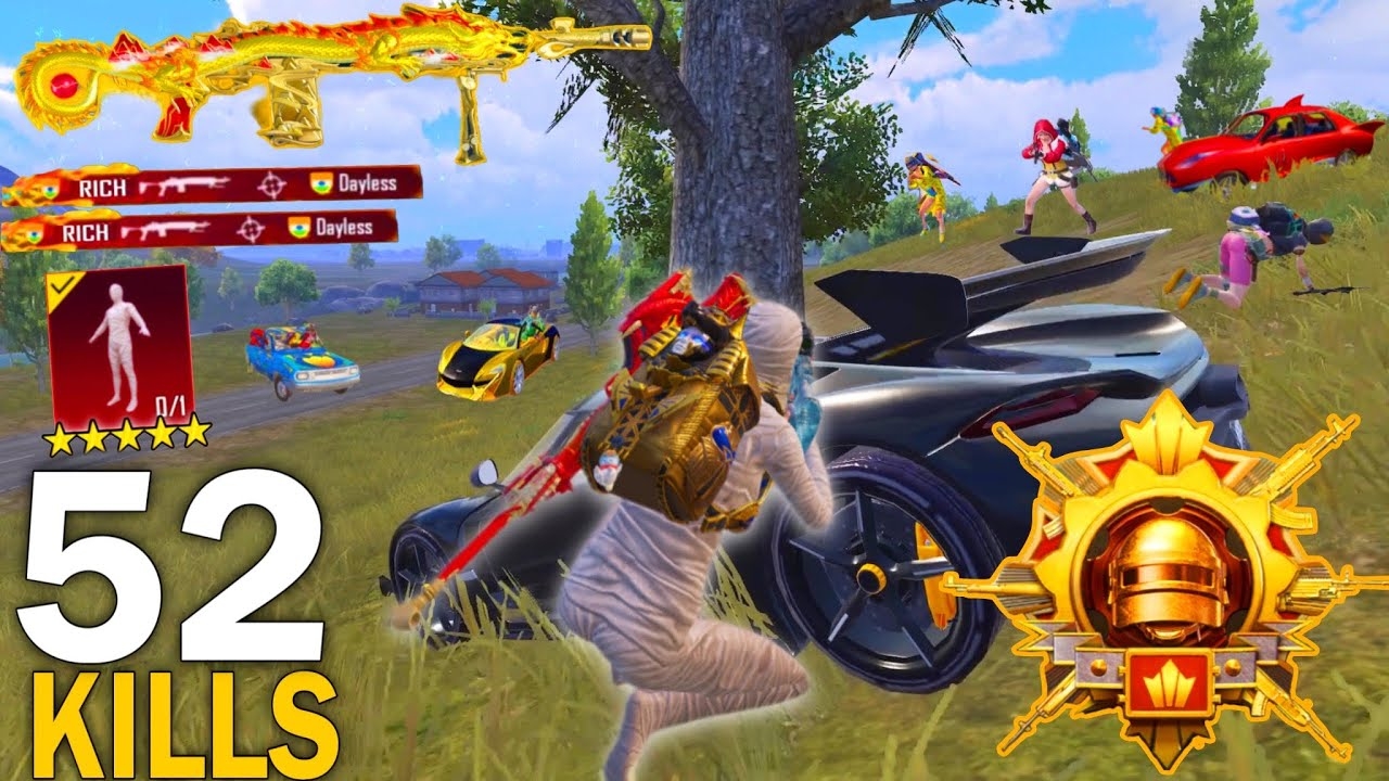 НОВЫЙ ЛУЧШИЙ АГРЕССИВНЫЙ ГЕЙМПЛЕЙ с набором МУМИЯ 🔥 PUBG MOBILE